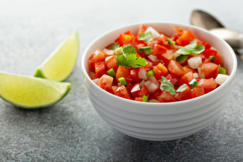 Pico De Gallo –lime, Red, & Salt